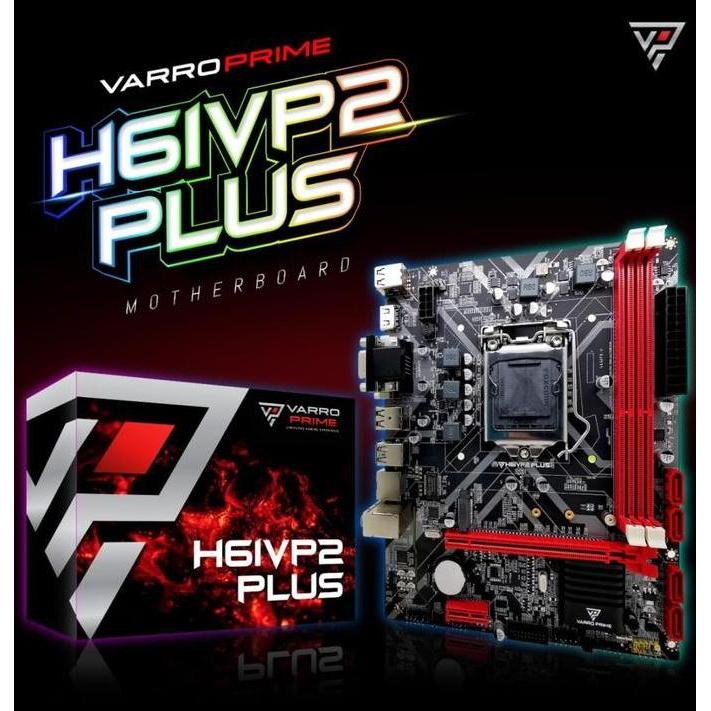 MAINBOARD /MOTHERBOARD GAMING VARRO H61 VP2 PLUS SOCKET 1155 DDR3 NVME
