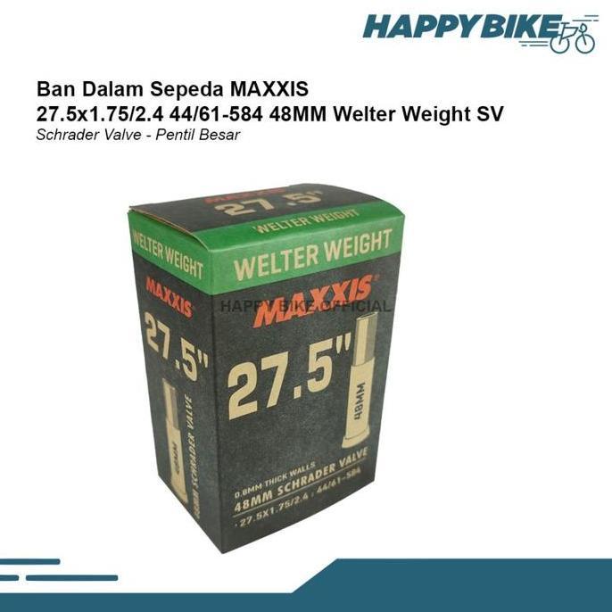 Maxxis Tube Ban Dalam Sepeda Gunung Mtb Downhill 27.5 X 1.75/2.40 Sv/Fv Kualitas Terbaik Harga Termu