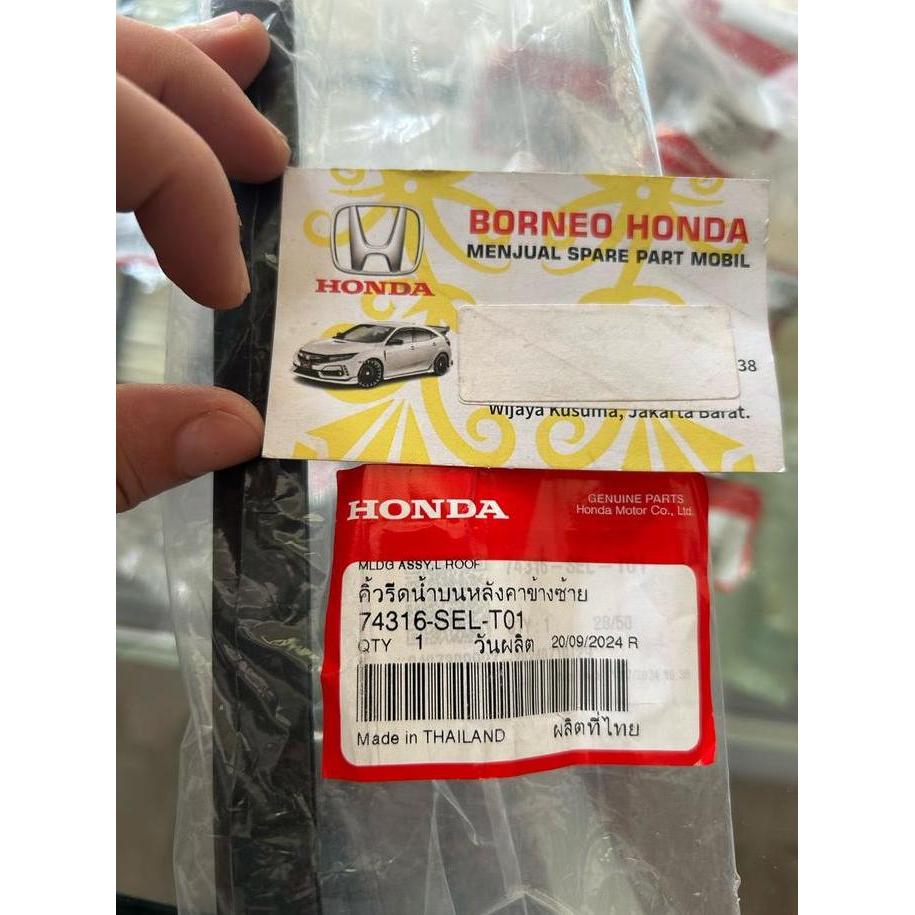BESTSELLER KARET LIST ROOF MOLDING ATAP ATAS SUB SEAL CITY GD8 IDSI VTEC 2003 2004 2005 2006 2007 20