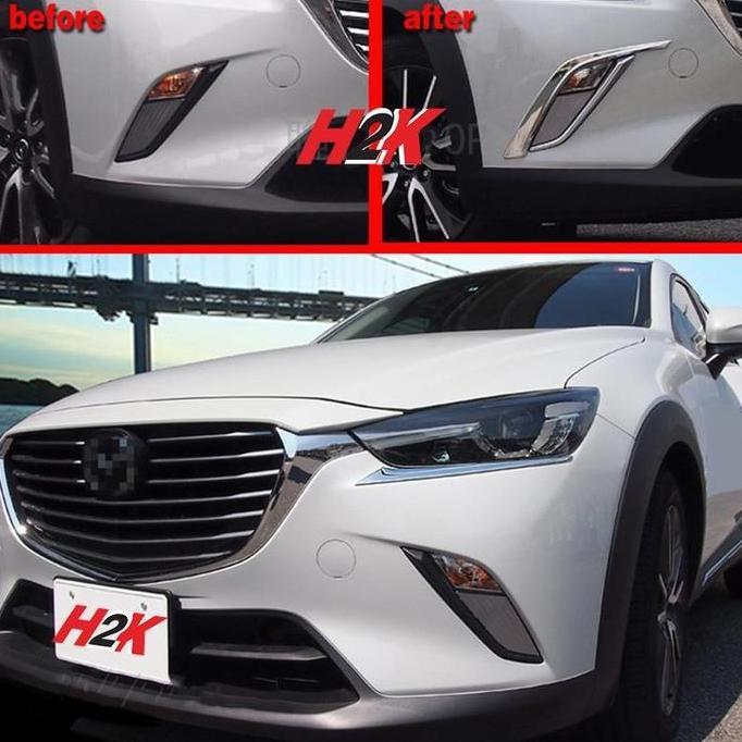 Aksesoris CX3 - Cover Fog Lamp Chrome Mazda CX-3