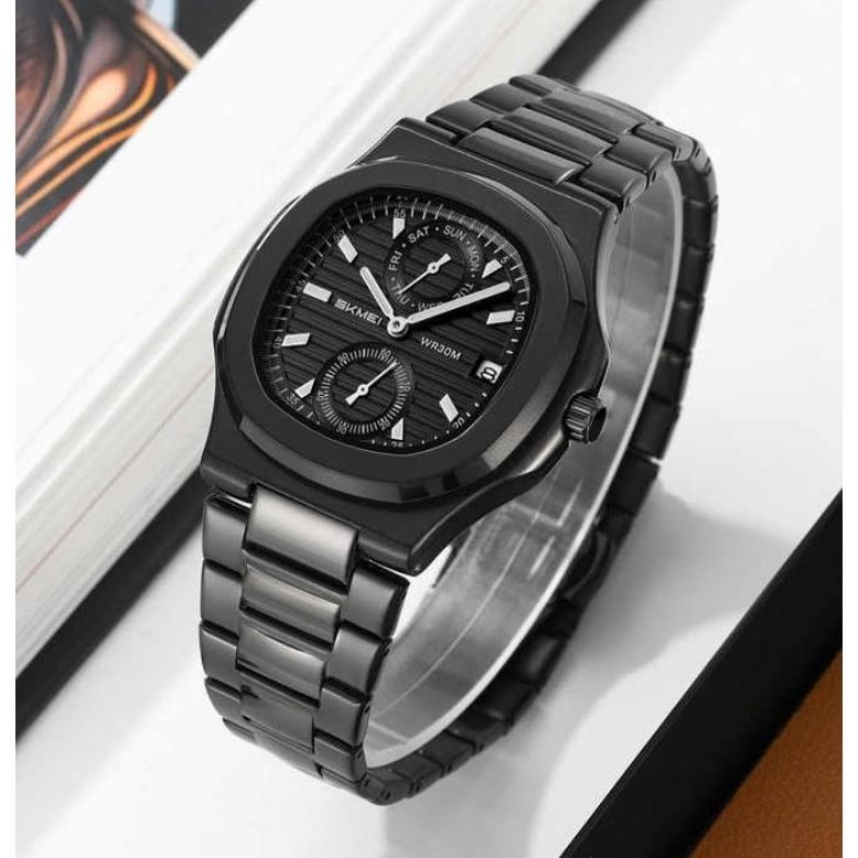 Jam pria Skmei 2423 analog free gift carton box