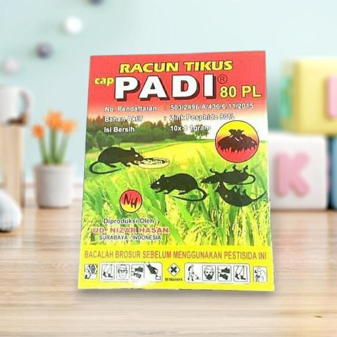 (PE) Racun Tikus Cap Padi Sangat Ampuh Mati Seketika