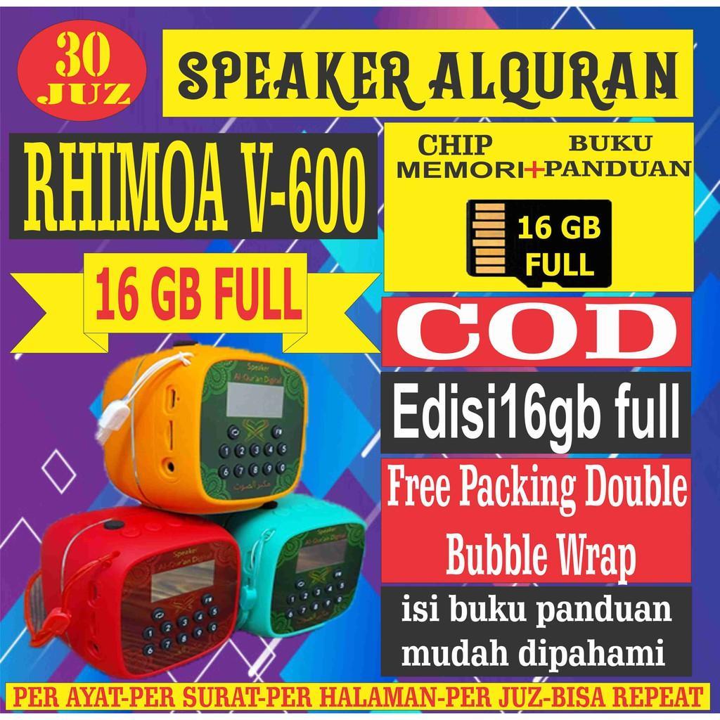 (Ghani)Speaker Murottal Al Quran/Speaker Alquran/V-600/V600+Remote