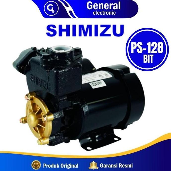 Mesin Pompa Air Shimizu PS 128 BIT Non Otomatis 125W