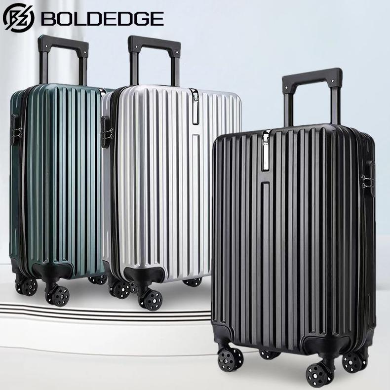 BoldEdge Koper ABS 20 / 24 Inch Koper Kabin Dengan Pengait Bagasi Dengan roda berputar 360 derajat