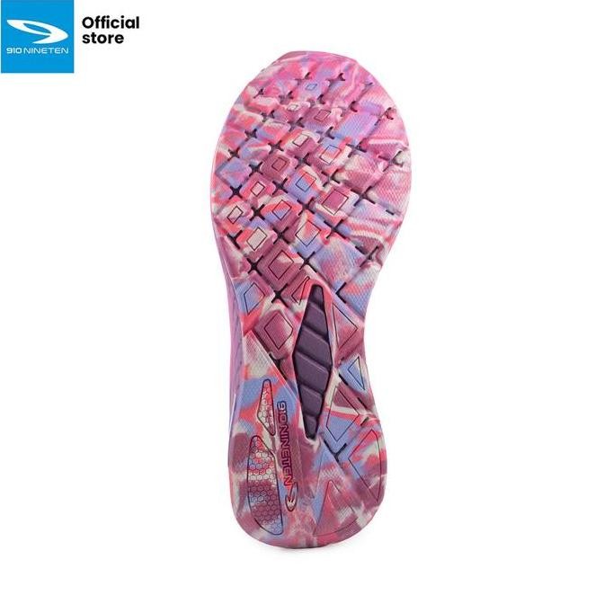 910 Sepatu Lari Kanzaki 2.0 Hitam/Ungu/Magenta