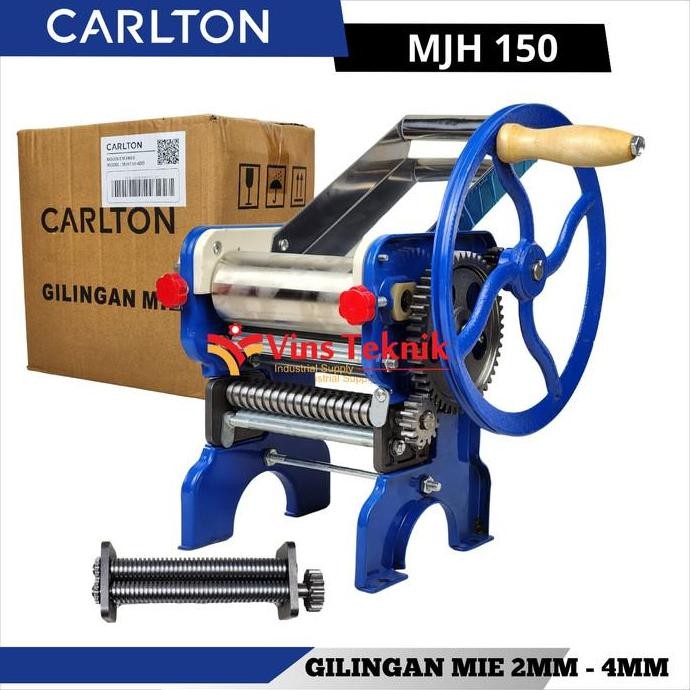 Promo Mesin Gilingan Mie Manual 150MM CARLTON MJH150 Noodle Maker MJH 150 COD