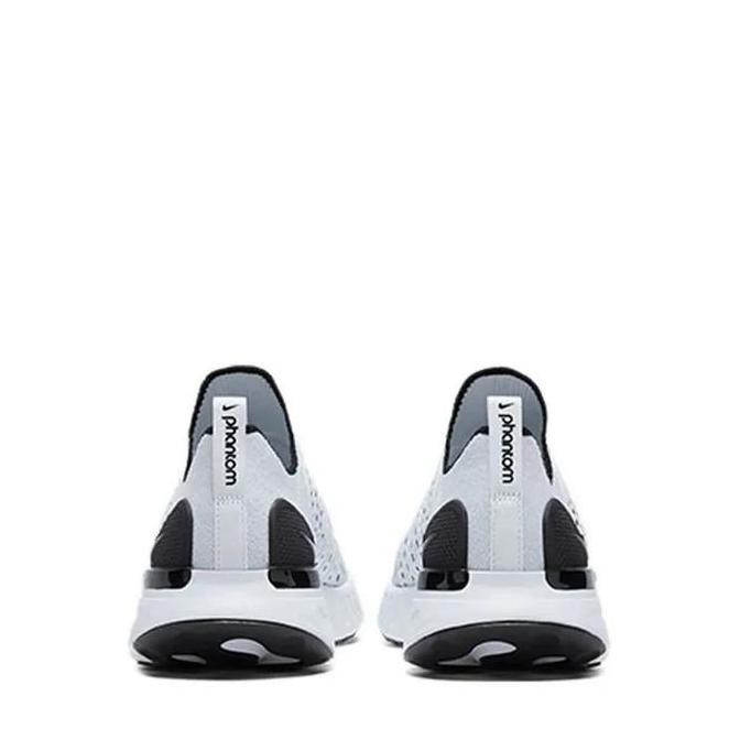 Sepatu Lari Pria Nike React Phantom Run Flyknit 2 White Nikcj0277100