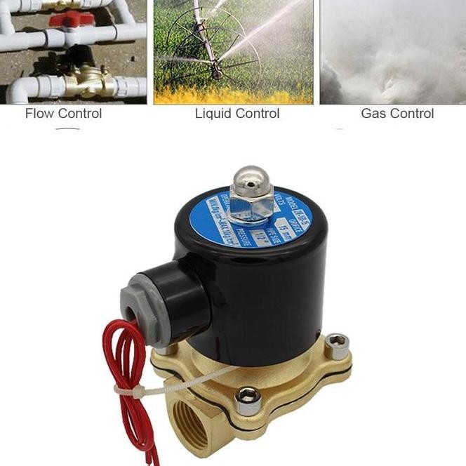 Solenoid Valve 2Inch Elektric Solenoid Valve Normally Closed High 2 Inch 220V Water Valve