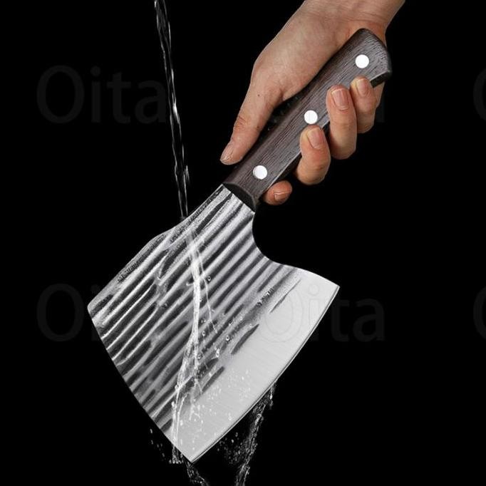 Pisau Dapur Kapak 7.5Mm Jumbo Potong Tulang Golok Daging Pisau Daging