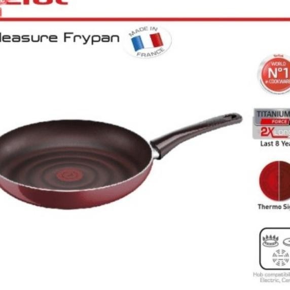 Tefal Pleasure Frypan 30Cm. Made In France. Coating Titanium Force 2X