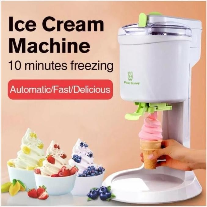 Promo Mesin pembuat es krim otomatis homemade mini soft ice cream maker COD