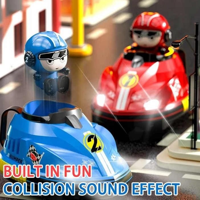 Mainan Gokart / Mainan Anak Bomb Bomb Car Remote Control / Mainan Anak Mobil 2in1 / Bumper Car RC Mi