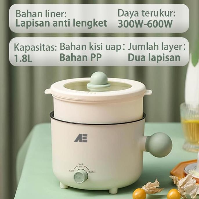 Ae 25 Tahun Ditingkatkan Tiga-Dalam-Satu Multifungsi Kompor Listrik Watt Rendah Hemat Daya Mini Tiga