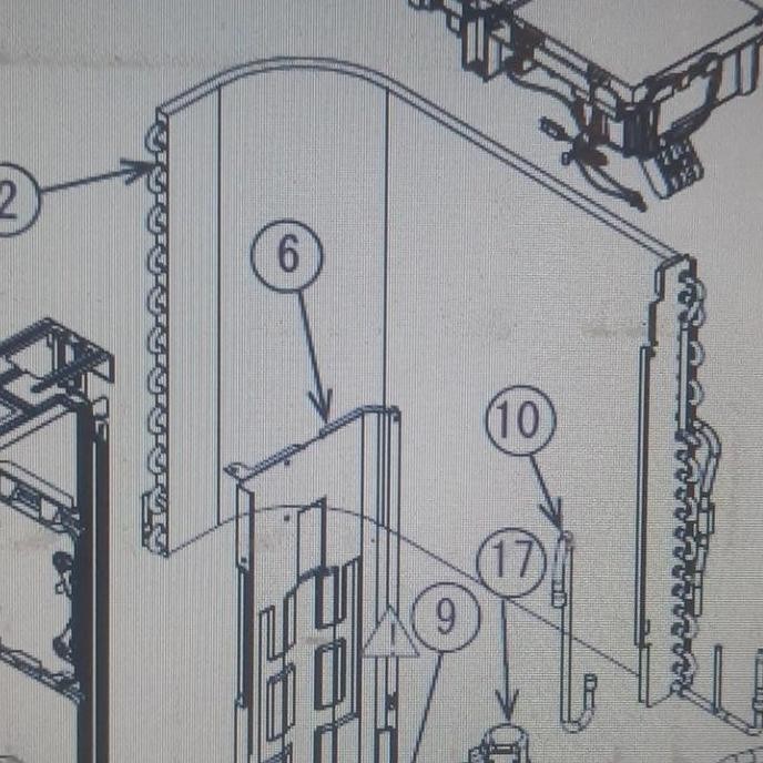 Kondensor AC Panasonic PU/XPU9XKJ Murah