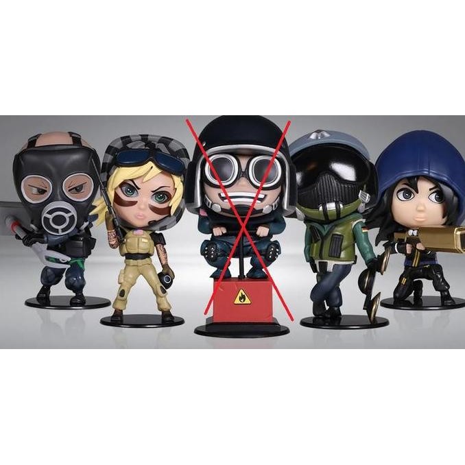 Ubisoft Rainbow Six Siege Six Collection Serie 2 Figure