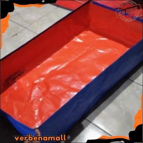 Big Sale TERPAL KOLAM IKAN A5 1x0,50x0,25/ kolam kotak/Terpal ikan/Terpal kolam mini/Terpal ikan cup