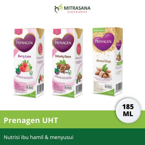 Prenagen Mommy Uht Berry Love 185Ml (1 Karton) - Nutrisi Ibu Hamil & Menyusui Original