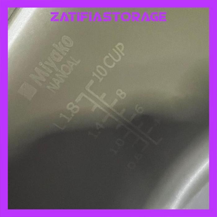 Im31 Panci Magic Com Miyako 0,6 1 1,2 Dan 1,8 2 Liter Original Ada Logo Miyako Teplon Rice Cooker Bi