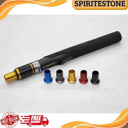 Terlaris ALUMINUM LIP / LIPS TUBE REEL SEAT 16mm - 17mm