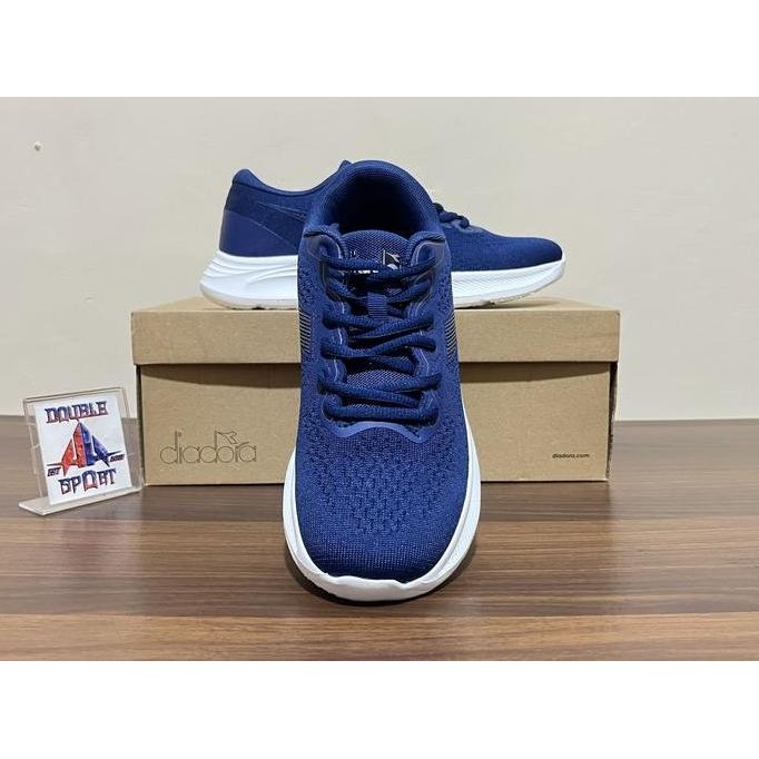 Sepatu Sekolah Olahraga Casual Pria Diadora Malco Navy Biru Original