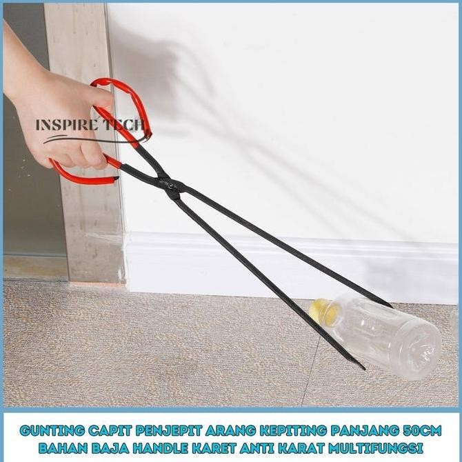 Capit BBQ Jepitan Arang Multifungsi Capit Panjang 50CM