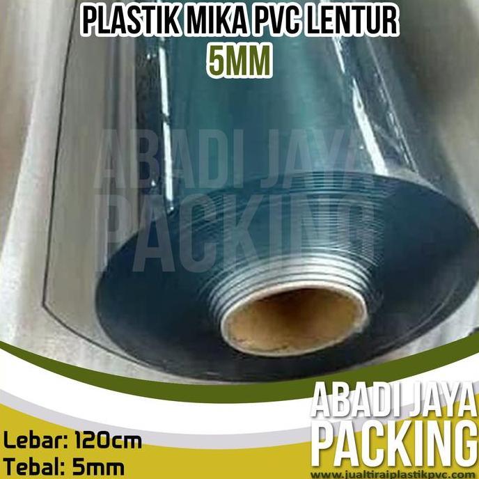 pvc plastik mika lentur 5mm (pvc curtain 5mm)