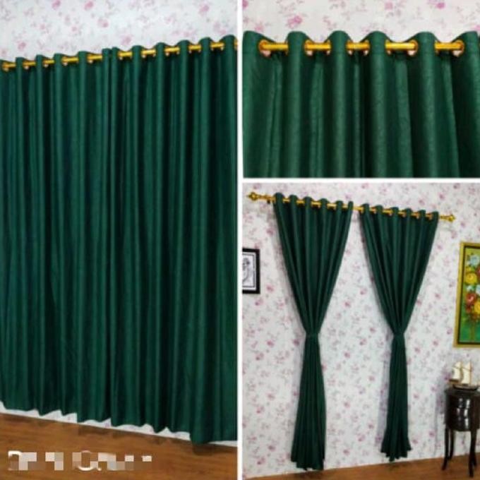 gorden pembatas penyekat ruangan masjid Jendela Kain