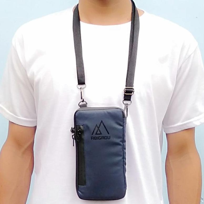 Special Daily Sling Phone Anti Air Abigadu / Tas Hp Waterproof /  Selempang Hp Anti Air/ Dompet Hp /