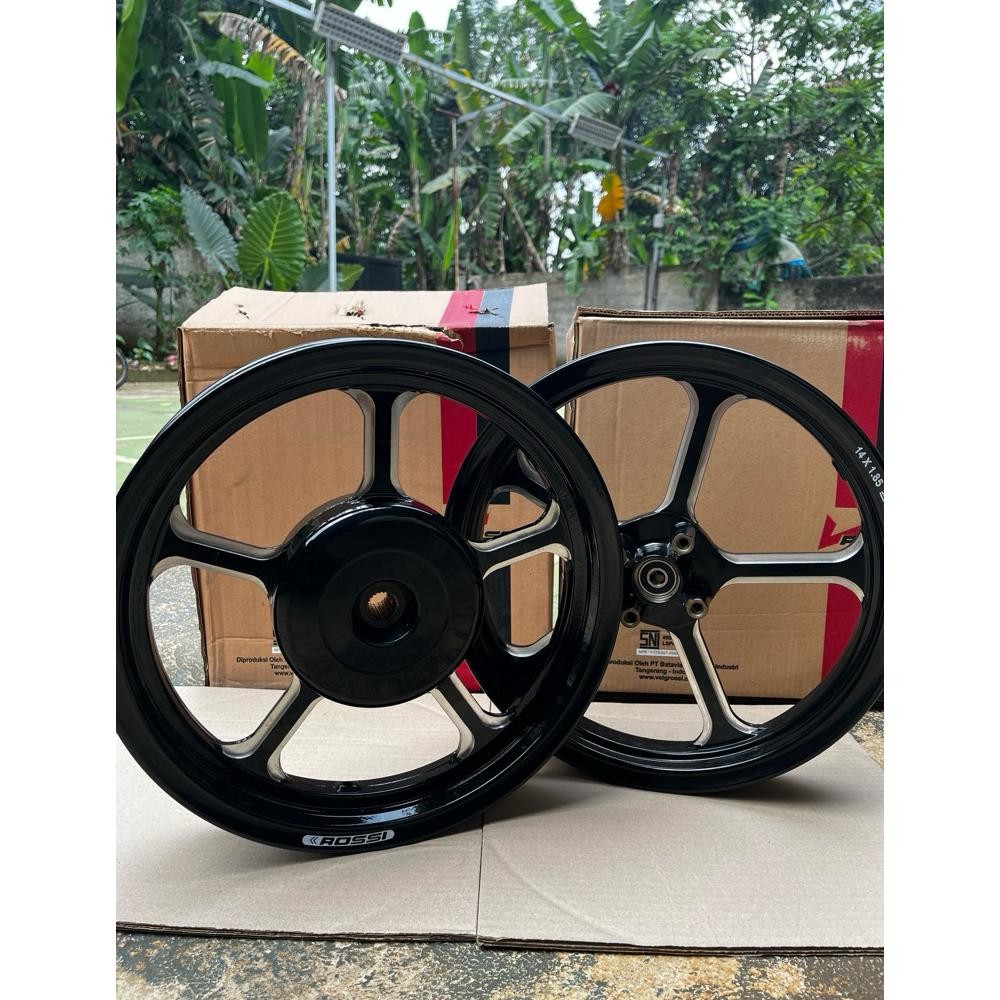 Velg Racing Vrossi Venom Mercury copy X mode untuk motor Beat,Scoopy,Genio,Vario 110 RING 14x185/215