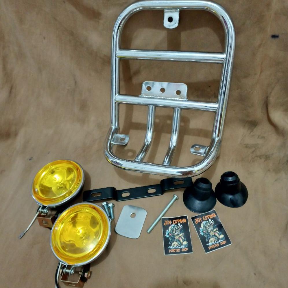 Front Lamp Yamaha Fazzio / Filano / Front Rack Rak Fog Lamp Aksesoris motor