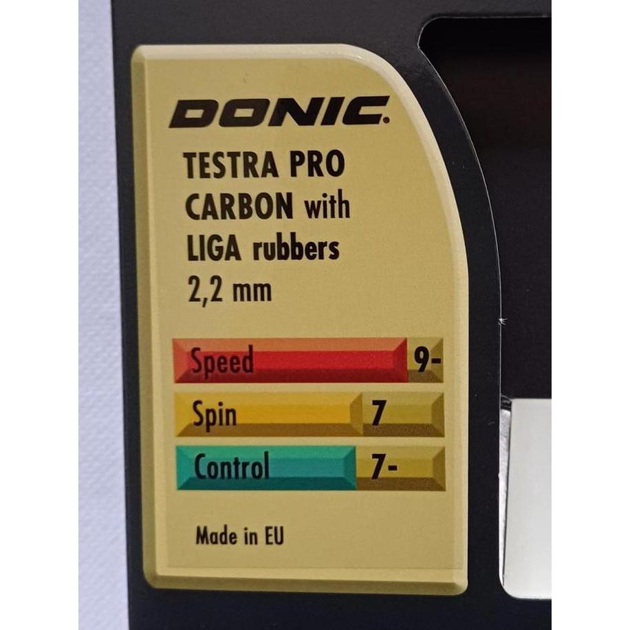 Donic Bet Pingpong Testra Pro Carbon Tenis Meja Karet Kualitas Terbaik Harga Termurah