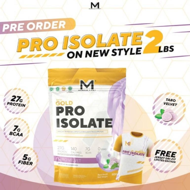 M1 Pro Isolate 2 Lbs Susu Musclefirst Diet Cutting Terbaik Bpom Halal Original