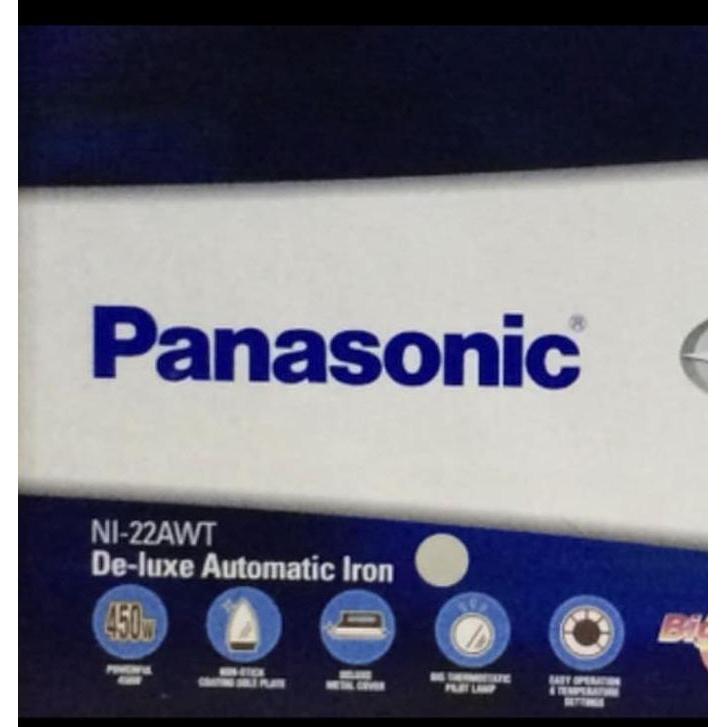 Panasonic Setrika Listrik Ni 22Awt/Seterika Panasonic Ni-22Awt