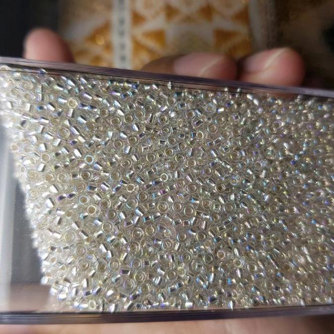 payet PASIR = paling kecil payet jepang ORi / payet pasir pelangi dan polos / payet made in japan me