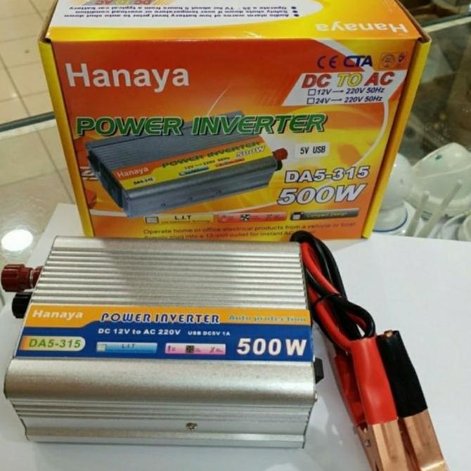Power Inverter DC ke AC Hanaya Astello 500W
