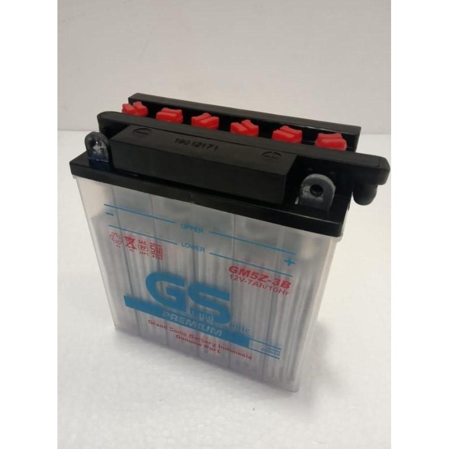 Aki Motor Basah GS GM5Z-3B KIT