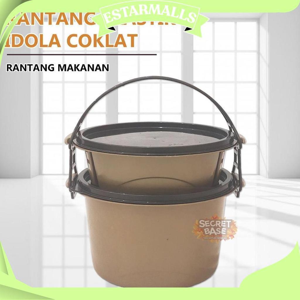 Rantang Hajatan Bulat - Rantang Susun Plastik / Tempat Makan / Bekal / Timba Hajatan Sale