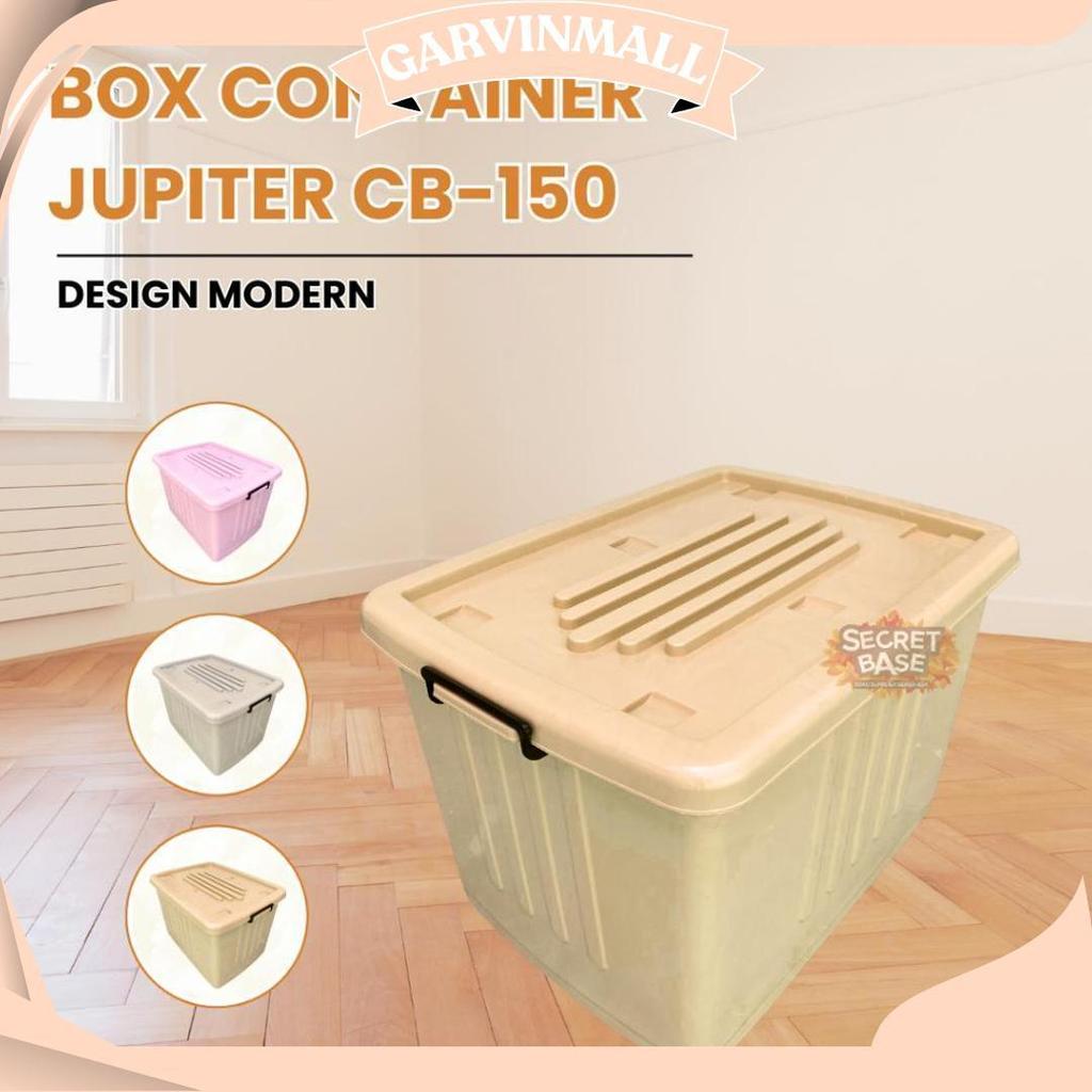 Box Container 150 Liter + Roda - Kontainer Box / Container Box Plastik Gratis Ongkir