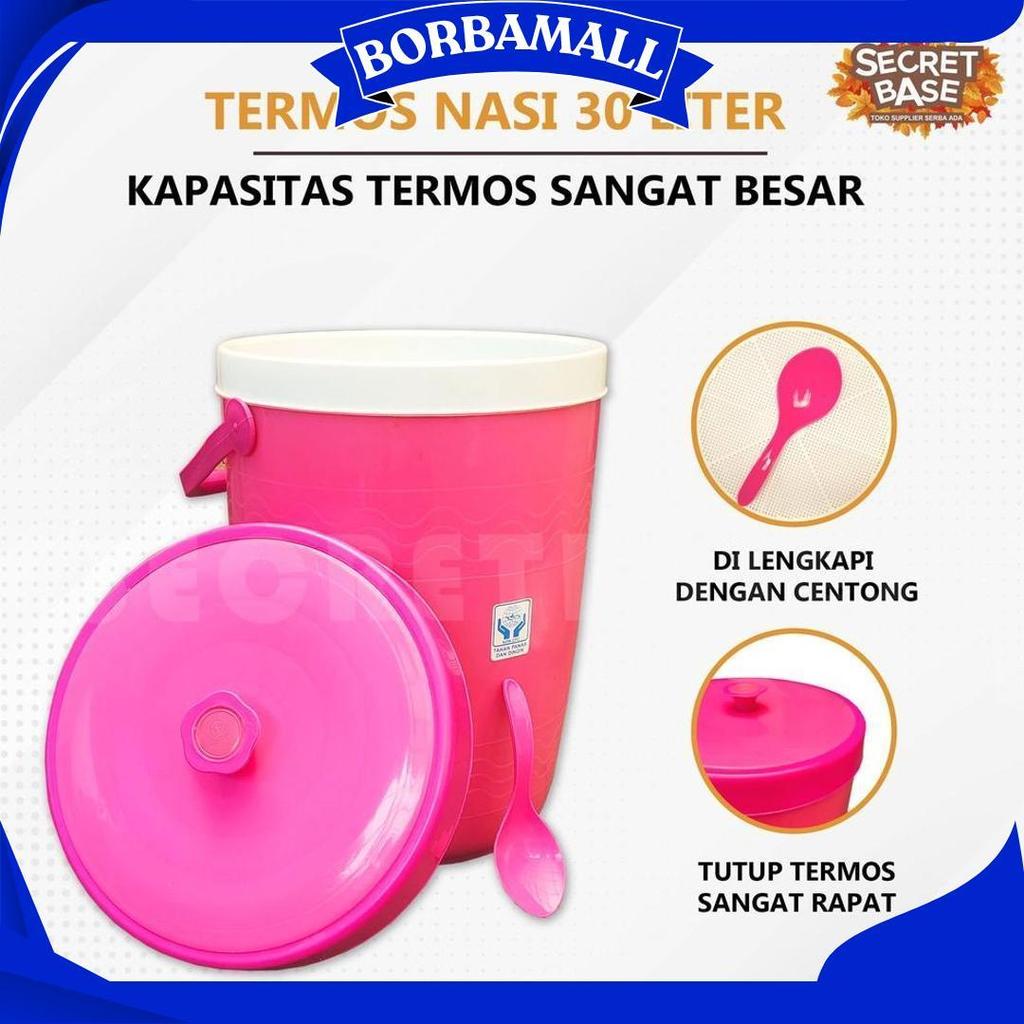 Termos Nasi - Termos Es / Rice Bucket / Ice Bucket 6L 8L 17L 30 Liter / Tempat Nasi (2) Ori
