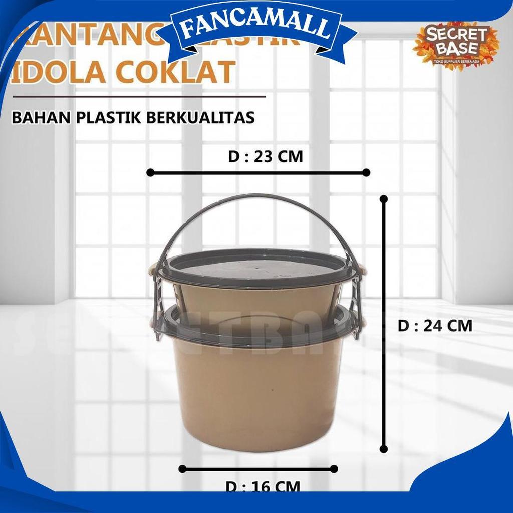 Rantang Hajatan Bulat - Rantang Susun Plastik / Tempat Makan / Bekal / Timba Hajatan Sale