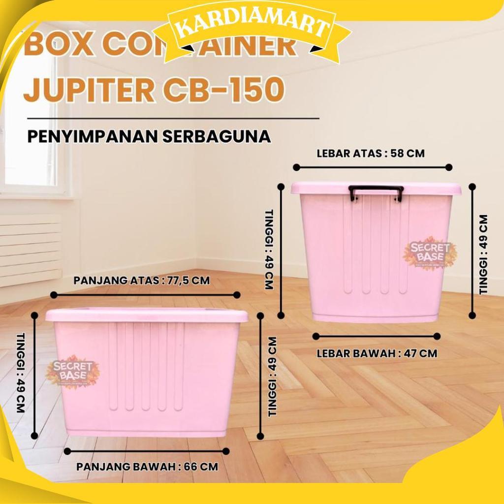 Box Container 150 Liter + Roda - Kontainer Box / Container Box Plastik Promo