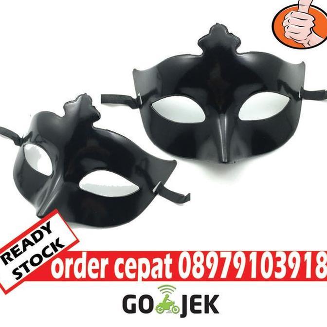 TOPENG PARTY FULL BLACK TOPENG PESTA POLOS HITAM JAKARTA