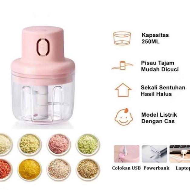 Blender mini elektrik multifungsi / Blender mini cas Portable