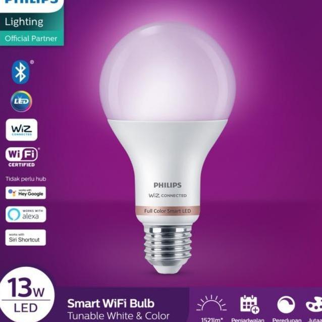 Smart Lamp Phillips 13 Watt Lampu Led Smart Wifi
