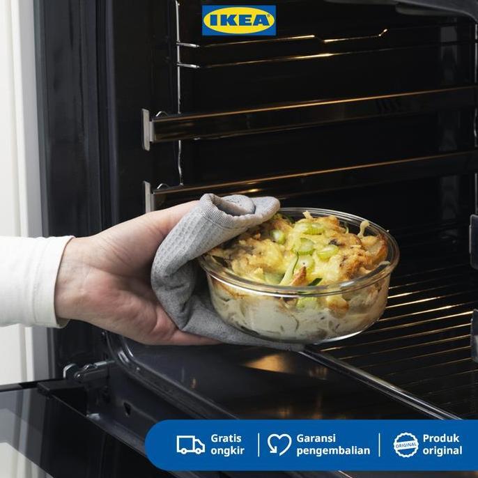 IKEA 365+ Tempat Makanan Tanpa Tutup Kaca Bulat 400mL Wadah