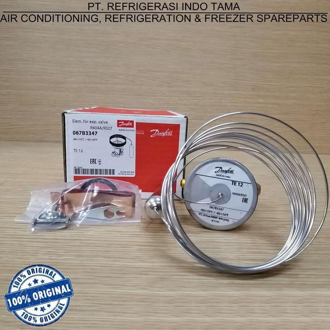 MILLIE R404A / R507 TES 12 / TE 12 - 067B3347 Danfoss Expansion Valve / Expansi