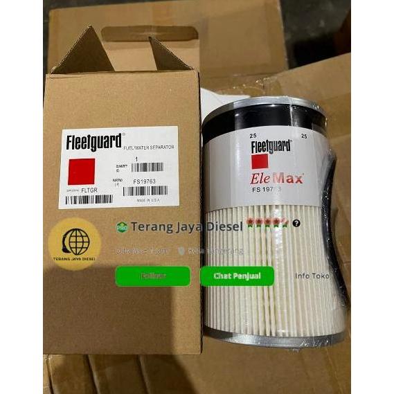 Fs19763 Fs-19763 Fs 19763 Fuel Water Separator Filter Ready