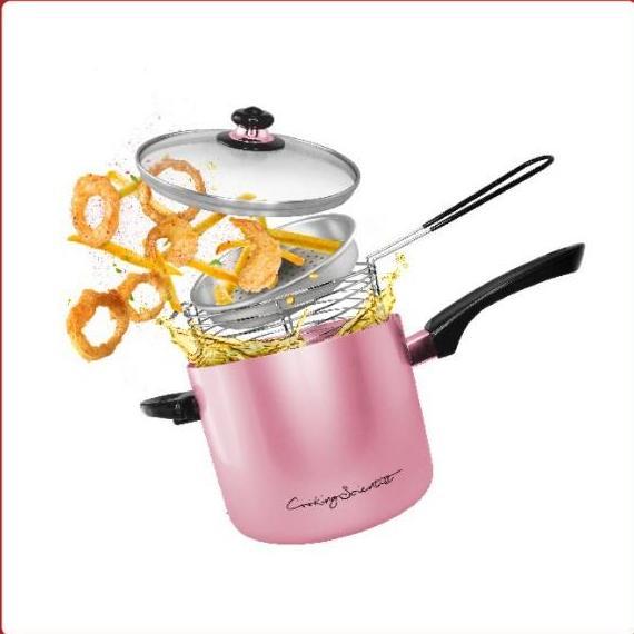 Panci Goreng Maspion Mikado Multi Fryer 18cm Deep Fryer