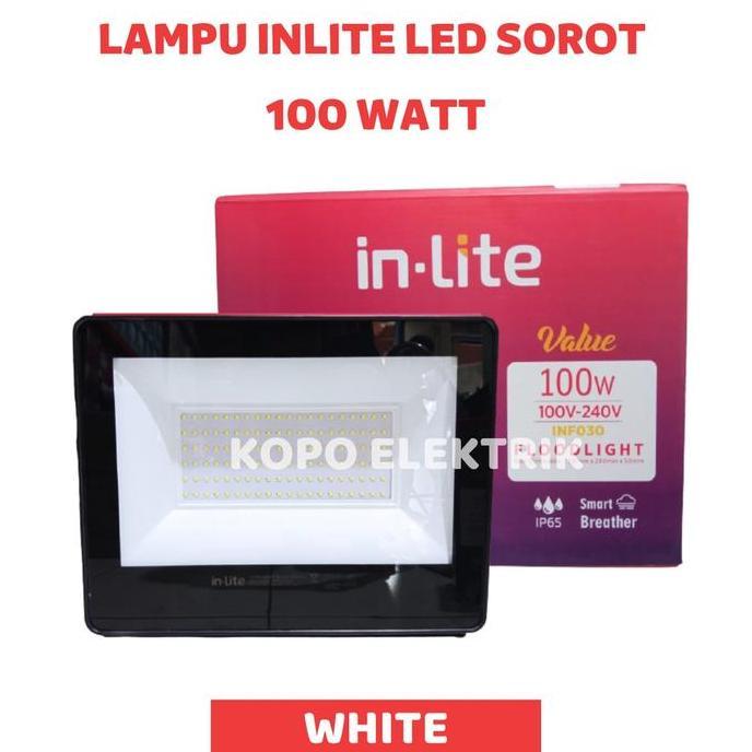 Inlite Lampu Sorot 100 Watt LED Inlite Sorot Value INF030